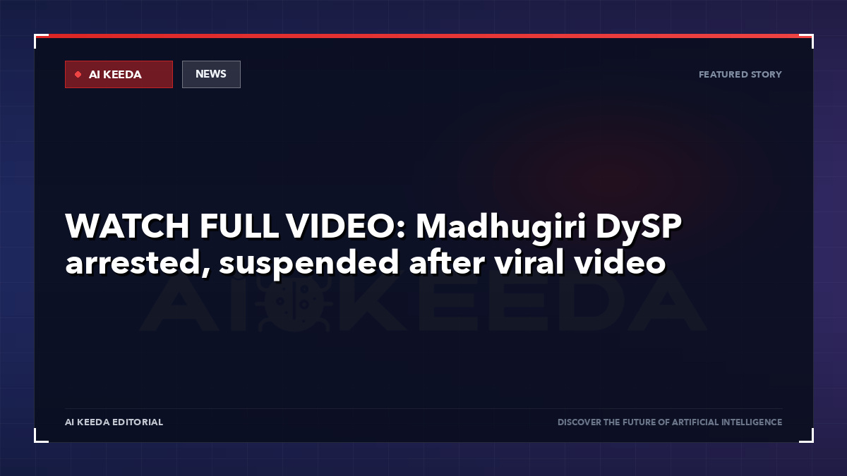 WATCH FULL VIDEO: Madhugiri DySP arrested, suspended after viral video