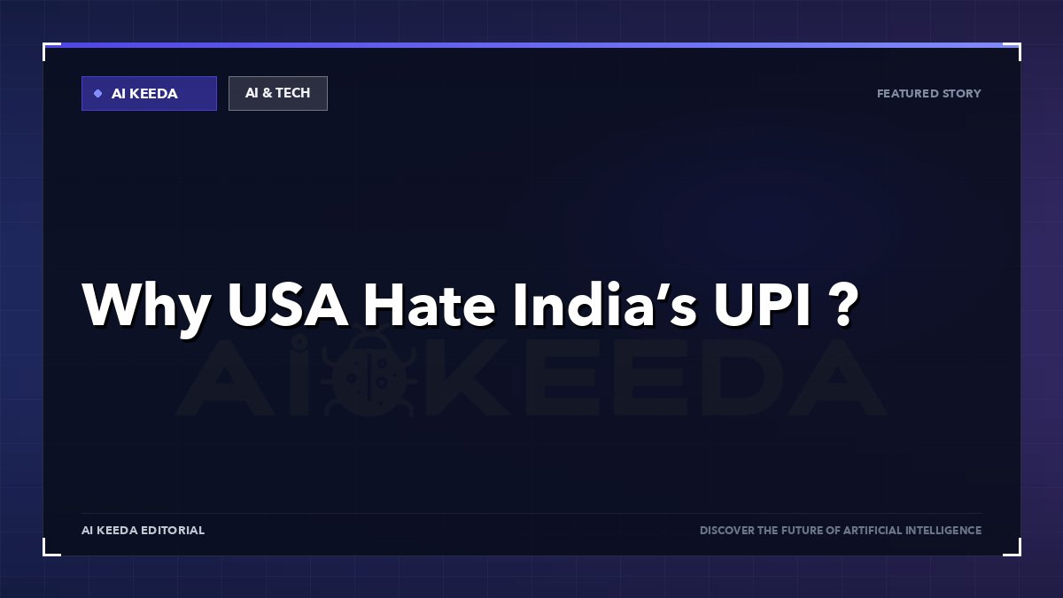 Why USA Hate India’s UPI 🇮🇳🔥 ?